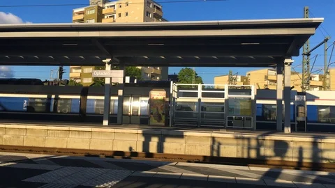 Opladen Train Station Stock Footage 108401446