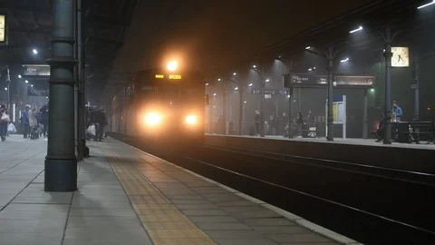 Opole main station Stock Footage 119475546