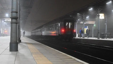 Opole main station 스톡 동영상 119475550