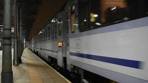 Opole main station Stock Footage 119475688