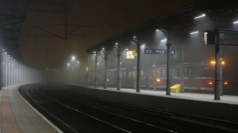 Opole main station Stock Footage 119475714