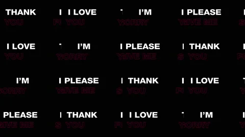 Oponopono  Words Loop 02 Stock Footage 147931224