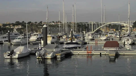 Oporto - Afurada marina. Stock Footage 63371329