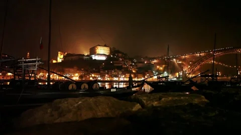 Oporto rocks pov Stock Footage 8791201