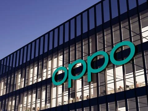 Oppo Stock-Illustration