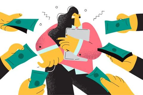 Opportunities, qualification, suggestions concept Stock Illustration