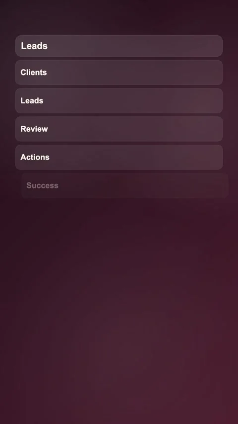 Opportunity Action Queue SaaS UI Animation Video stock 345155401