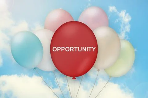 Opportunity on balloon Фото