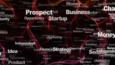 OPPORTUNITY Keywords Animation, Background, Loop 스톡 동영상 295917246