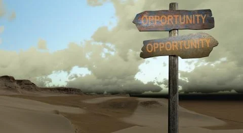 Opportunity-opportunity Stock Illustration