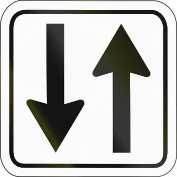 Opposing Arrows Illustrazione stock