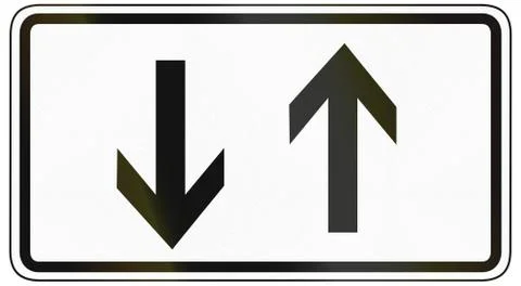 Opposing Arrows Illustrazione stock