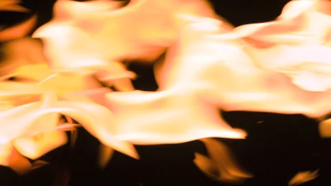 Opposing Streams of Fire HD Pro Stock Footage 148259461