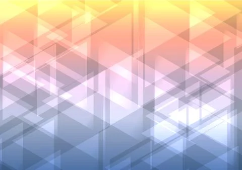 Opposite abstract triangle overlap background Stock Illustration