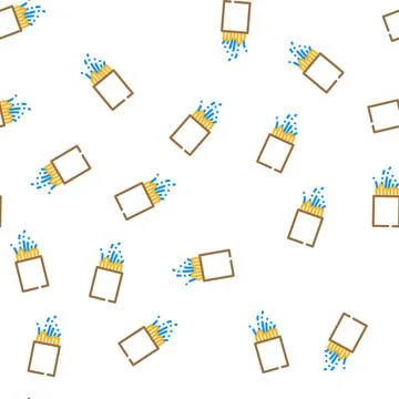 Optic cable vector seamless pattern Illustrazione stock