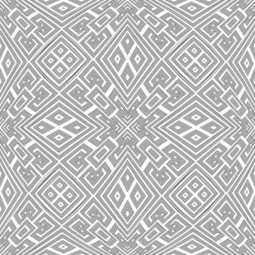 Optical art abstract seamless pattern. Stock-Illustration