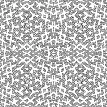 Optical art abstract seamless pattern. 스톡 일러스트