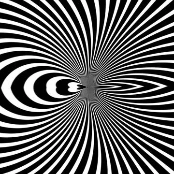  Optical art. Optical illusion background. Modern geometric background. De... Stock Photos
