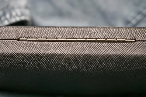 Optical Box Back Side with Inch Scale  Macro Texture Detail and Soft Defocu.. Foto stock