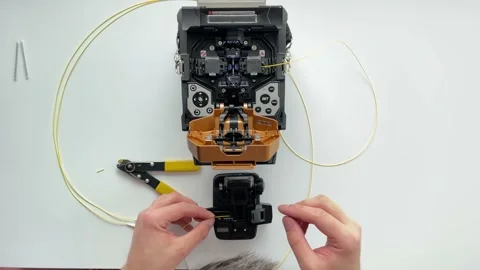 Optical cable Video stock 164676768