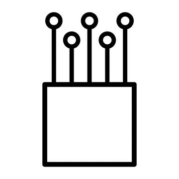 Optical cable icon, technology information wire web network, digital internet イラスト素材