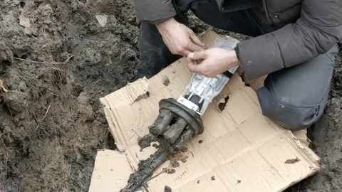 Optical communications engineer working Stock Footage 70203849