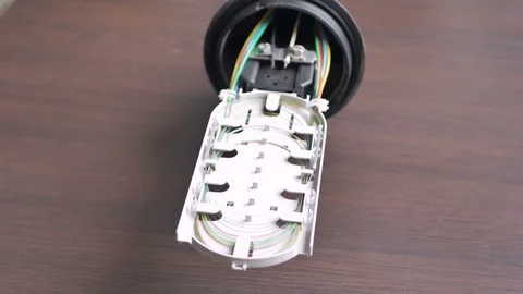 Optical coupling without cover Stock Footage 69838132