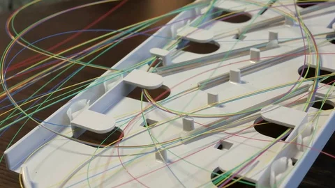 Optical coupling without cover Stock Footage 69877504