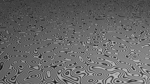 Optical creative abstract modern black and white color wavy background design Stock Illustration
