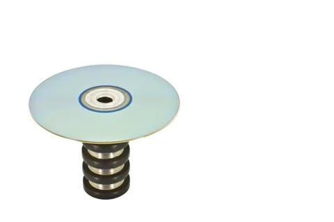 Optical Disc On A Pedestal Stock Photos