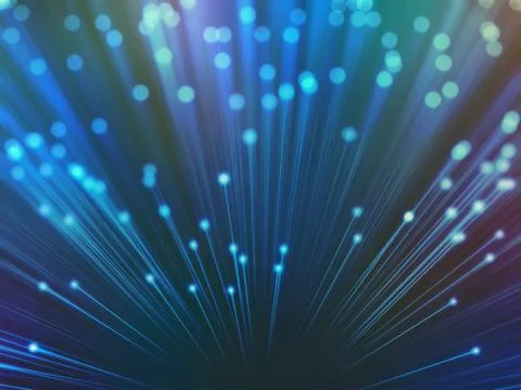 Optical Fiber Background Stock Illustration