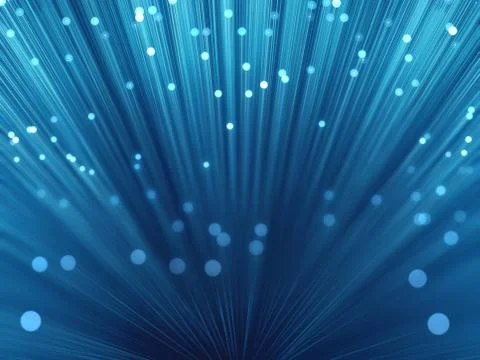 Optical Fiber Background Stock Illustration