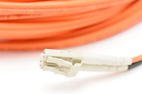 Optical fiber cable 库存照片