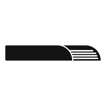 Optical fiber cable transmitting digital data icon Stock Illustration