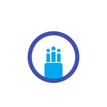 Optical fiber cable vector icon, logo Stock Illustration