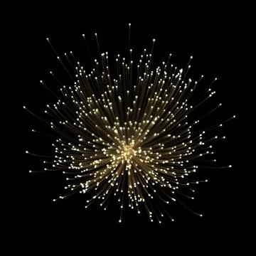 Optical fiber glitter light effect on black background with particle star dus 스톡 일러스트