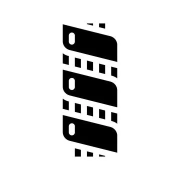 Optical fiber insulation icon vector glyph illustration Stock Illustration