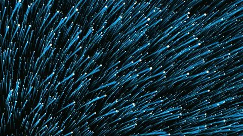 Optical fiber network cable. Abstract background Stock Illustration