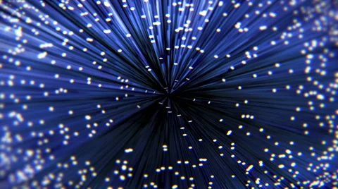 Optical fibers animation 스톡 동영상 60112941