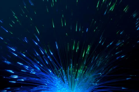 Optical fibers Stock Illustration