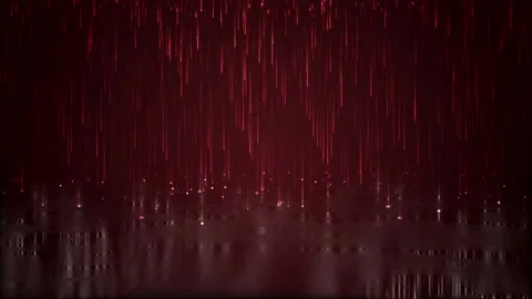 Optical Fibers Rain Loop Background Stock After Effects