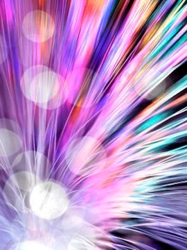 Optical fibres Stock Illustration