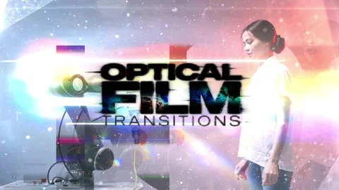 Optical Film Transitions Catálogo de After Effects