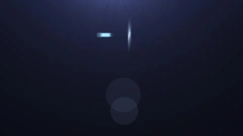 Optical flare lens animation Stock Footage 320569666