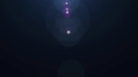 Optical flare lens animation Video stock 320569670