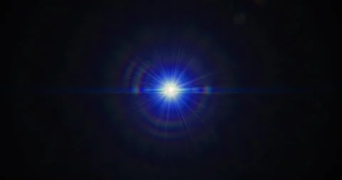 Optical flare lights twinkle on black backgrounds Vídeos de archivo 329900241