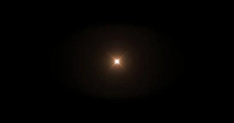 Optical flares blinking golden light leaks, cool warm gold tint color effect Video stock 277591455