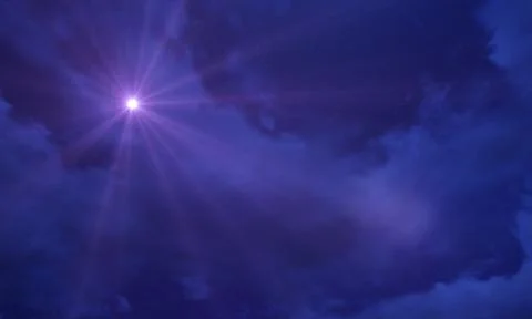 Optical  flares Illustrazione stock