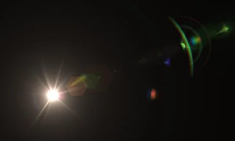 Optical flares Stock Illustration