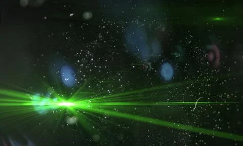 Optical  flares Stock Illustration